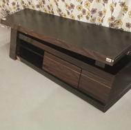 میزتلویزیون چوبی دوتکه سالم