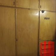 درب چوبی کمددیواری بدون کشو