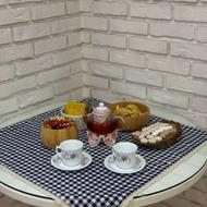 رومیزی پارچه‌ای نخ‌پنبه