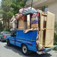 باربری حمل بار کارگر اسباب کشی وانت نیسان خاور