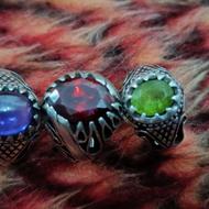 سه عدد انگشتر