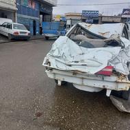 سمند 90 تصادفی