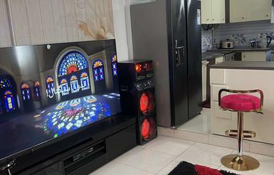 70 متری مبله بسیار تمیز با تمام امکانات رفاهی بروز