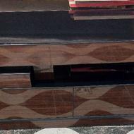 میز تلویزیون LED های گلاس 130 سانت