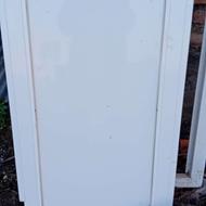 درب حمام سفید یخچالی