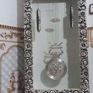 بوفہ و ساعت رنگ استخوانی