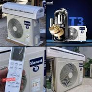 اسپیلت کولر گازی 24و30هزارزانتی موتورt3 بالوله کدتخفیفی 9393