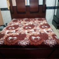 تخت خواب 2نفره همراه با تشک