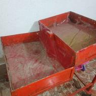 طبق میوه(2طبقه)چرخ دار