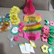 لوازم تولد و 12 تا ریسه های شادی