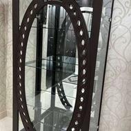 بوفه ویترین چوبی
