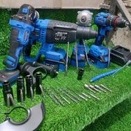 کیت 4 عددی ویوارکس باطری 20 ولت چهار امپر دریل شارژی