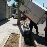 حمل یخچال های ساید ویترین های بزرگ اداری تجاری