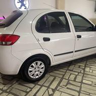 تیبا هاچبک EX 1399 سفید درجه یک بی رنگ