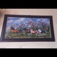 تابلو رنگ و روغن کاملا سالم