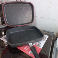 ماهیتابه رژیمی بدون روغن دو طرفه فردوس کالا