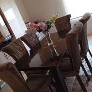 میز نهار خوری شیش نفره