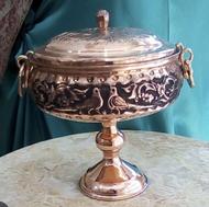 آجیل خوری و قندان مسی