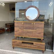 کنسول با آینه در طرح ها و رنگهای جدید