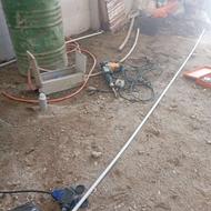 لوله کشی آب و فاضلاب وگاز نصب پمپ وکنتور ونصب دیناب.........