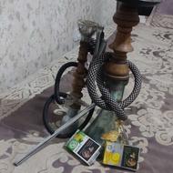 قلیان با وسایل