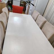 مبل 7 نفره و ناهارخوری 8نفره