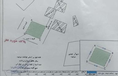 زمین مسکونی سه نبش