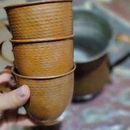 پارچ و لیوان مسی