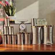 سرویس آشپزخانه مشکی طلایی فردوس کالا