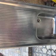 سینک استیل ظرفشویی و کابینت فلزی