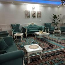 مبل نه نفره کاملا سالم