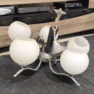 لوستر 5 شاخه یا چراغ آویز