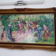 تابلوی کوبلن بافی لمه دوزی شده