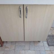 3عددکابینت آشپزخانه رنگ روشن ام دی اف