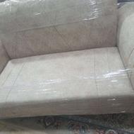 مبل راحتی رنگ شیری و طوسی