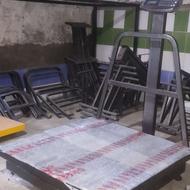 باسکول 800 کیلویی ثابت و چرخدار