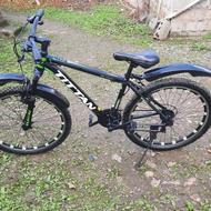 دوچرخه سایز 26 دنده ایی لاستیکها نو