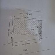 زمین 167 متری دارای پروانه دو طبقه در اشیان