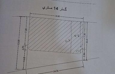 زمین 167 متری دارای پروانه دو طبقه در اشیان