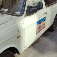 پیکان وانت بدون رنگ1393پلاک زردعمومی