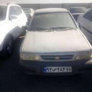 پراید83 داخل پارکینگ