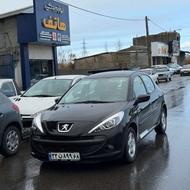 پژو 207i (پانوراما دنده ای) 1402 مشکی