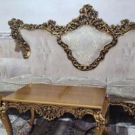 مبل سلطنتی هفت نفره در حد نو