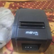 پرینتر رولی به همراه 14 عدد رول استفاده نشده کاملا نو وسالم