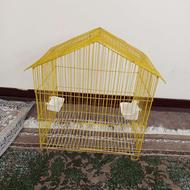 دو عدد قفس پرنده