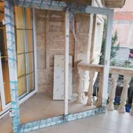 درب آلمینیومی برای تراس و بالکن