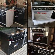 اجاق گاز طرح فر 5شعله لعاب جنرال کدتخفیفی 929