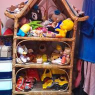 یک عدد قفسه حصیری