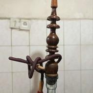 قلیان تنه چوبی