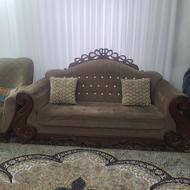 مبل 9نفره ،میز عسلی 3،چوب نراط، وبدون شکستگی